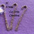 2 pz.segnalibro in argento tibetano 