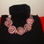 collana in pannolenci con girelle