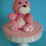 cake topper orsetto
