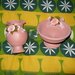 Vasi terracotta e das (pink)