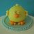 cake topper pulcino