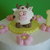 decorazioni per torta-set mucchina