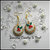 ☃Natale In Dolcezze 2012 ☃ Orecchini biscottini con glassa cioccolato bianco  