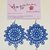 Orecchini Macramè BLU