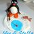 ◄►Il mitico pinguino della serie animata "PINGU" (FIMO) realizzato a mano ◄►
