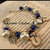 ☃ Natale In Dolcezze 2012 ☃ Bracciale fiocchi di neve, perle e pupazzi di neve, idea regalo in fimo e cernit ^_^