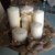Porta candele country