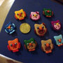 Bottoni decorati in fimo