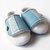 Scarpine per Bebè con Pelo - Azzurre