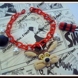 Bracciale Willy il coyote, dinamite e bomba!