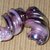 2 perle vetro a torciglione 28x15mm 
