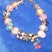 Braccialetto con perle in vetro alla fiamma Pandora - Morellato style