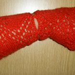 Guanti lana senza dita