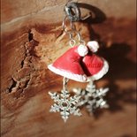 orecchini Cappello di Babbo Natale