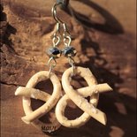 orecchini Brezel - idea Regalo -