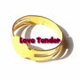 Base per anello con base piatta Nickel Free da 8mm oro