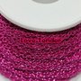 Catena in alluminio colorata di Qualità al metro 4x3mm fucsia