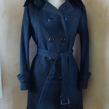Cappotto tg. 42 pura lana colore grigio antracite