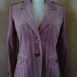 Giacca tg. 42 velluto colore rosa antico