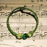 Bracciale verde wire Bracciale verde wire