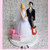 CAKE TOPPER Statuina per torta nuziale