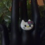 anello hello kitty bianca