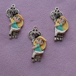 Collana con alice in fimo on the key