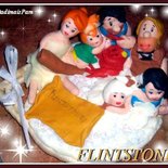 FLINTSTONES IN PASTA DI MAIS