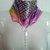 foulard gioiello con filigrana e perle di fiume
