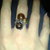 Anello con perle ingabbiate