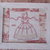 Quadretto in stile Shabby con ricamo Country Stitchery