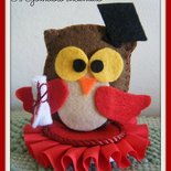 Cake topper Gufo laurea Cake topper Gufo laurea