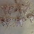 5 farfalle color argento 27x22 mm.