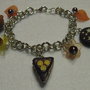 Bracciale Kitty e fetta di torta in fimo