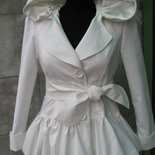Bella mantello bianco