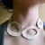 collana in pelle color panna