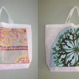 	 Sicily sicilia - borsa shopping tote bag - pezzo unico