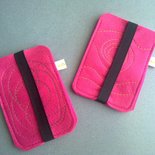 Custodia per cellulare smartphone in feltro - pezzi unici