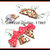 Orecchini Pizza Margherita con funghi e olive