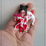 Heartseeker Vayne, the Night Hunter - Miniatura - Fimo - League of Legends