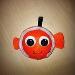 Piccolo Nemo in pannolenci handmade, pezzo unico!