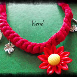 bracciale in lycra uncinetto