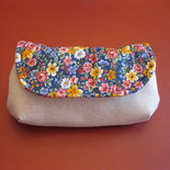 Pochette lino/cotone
