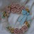 Ghirlanda con roselline shabby