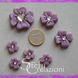 Lotto ciondoli in ceramica fredda