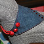 Bandana con bottoni Bandana con bottoni