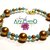 Rame e turchese (BR114) Bracciale con cristalli Swarovski 