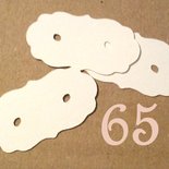 65 cartoncini per orecchini