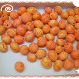 25 mix. Perline in fimo, lavorate a mano, colore come da foto