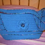 borsa cotone turchese borsa cotone turchese